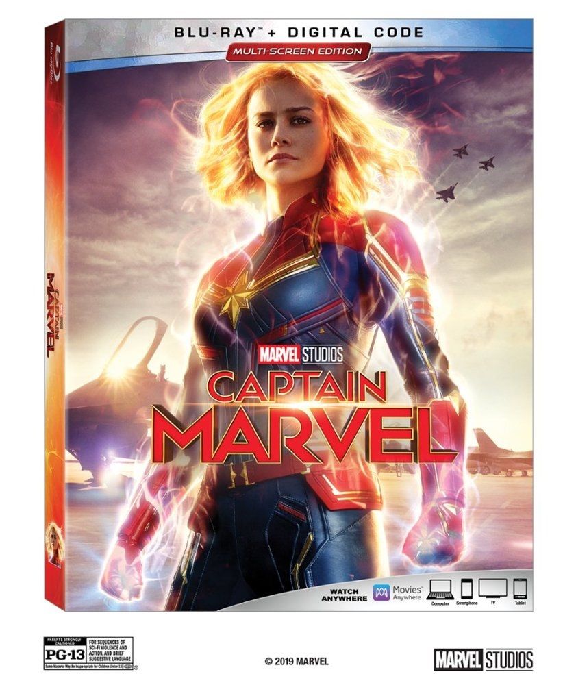 Captain Marvel Blu-Ray #1