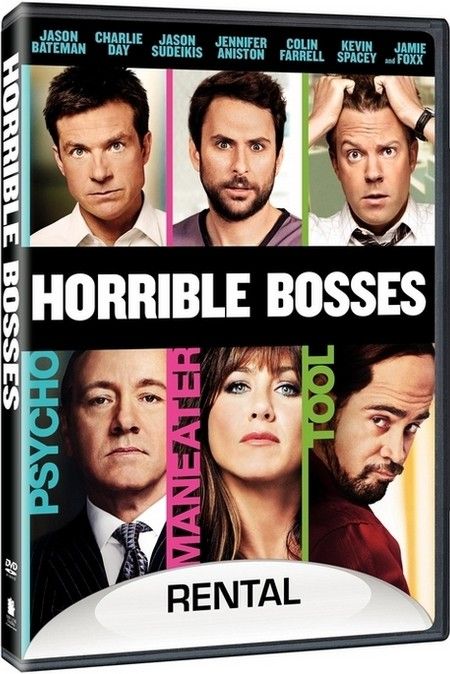 Horrible Bosses DVD artwork