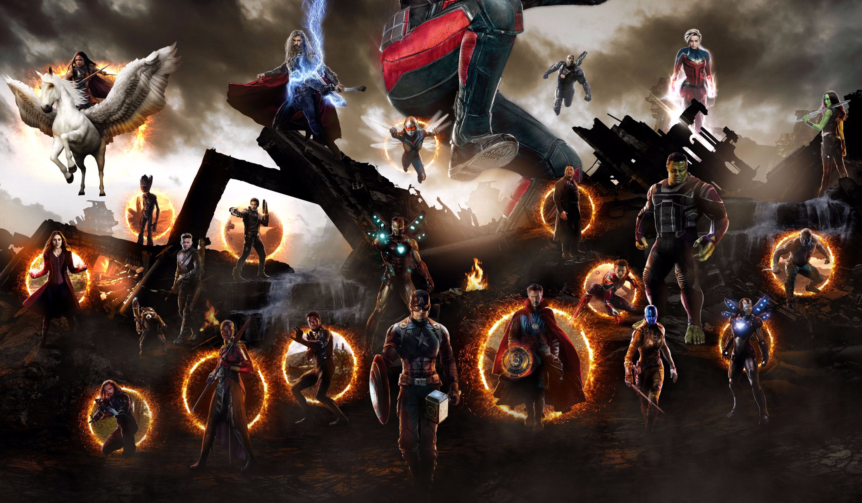 Avengers Endgame Final Battle Image