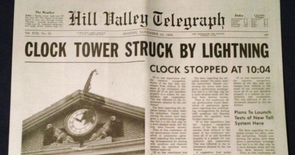 Back to the Future 3 Clock Tower