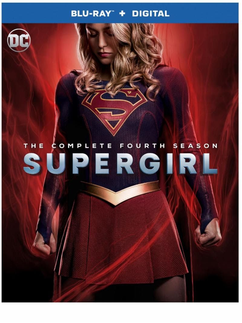 Supergirl Season 4 Blu-ray Cover art