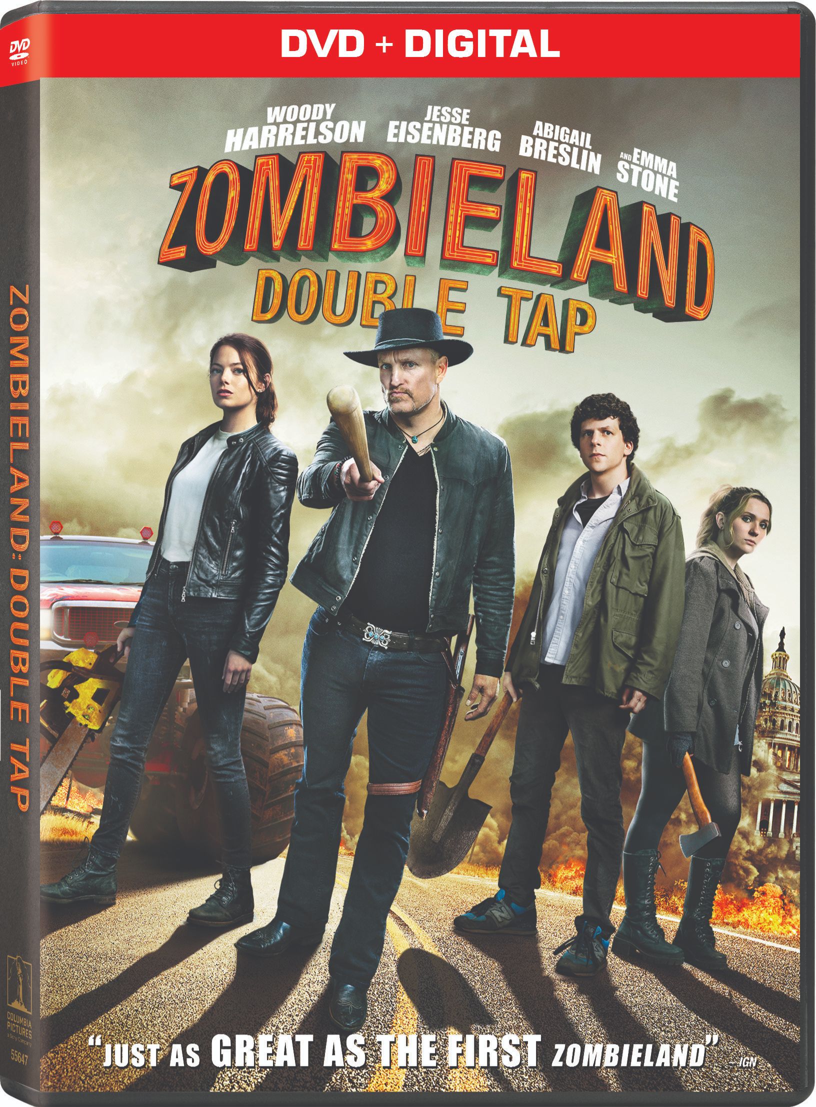 Zombieland: Double Tap DVD