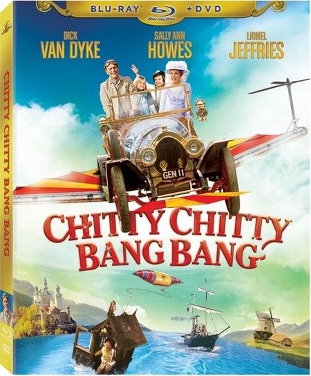 Chitty Chitty Bang Bang Blu-ray artwork