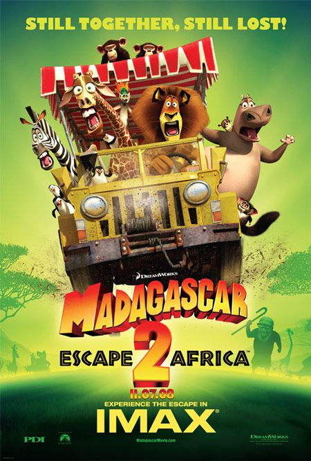 Madagascar: Escape 2 Africa IMAX Poster