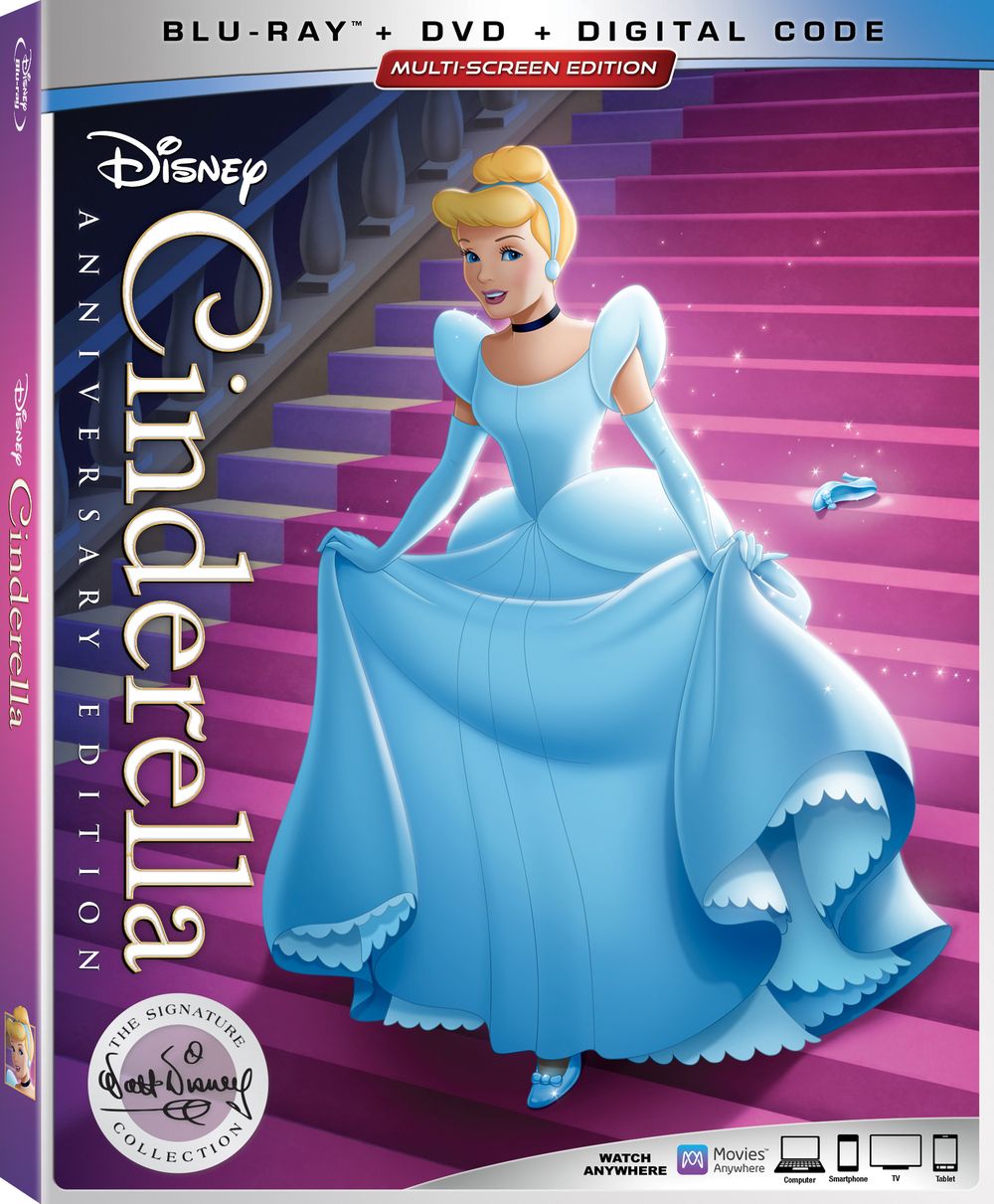 Cinderella Walt Disney Signature Collection Blu-ray 70th Anniversary