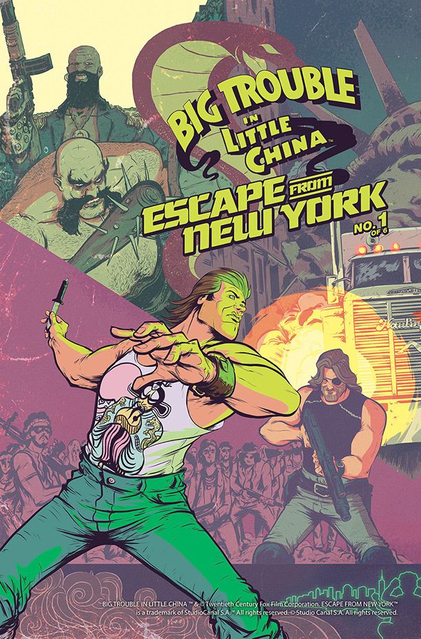 Big Trouble Escape from New York Comic 2