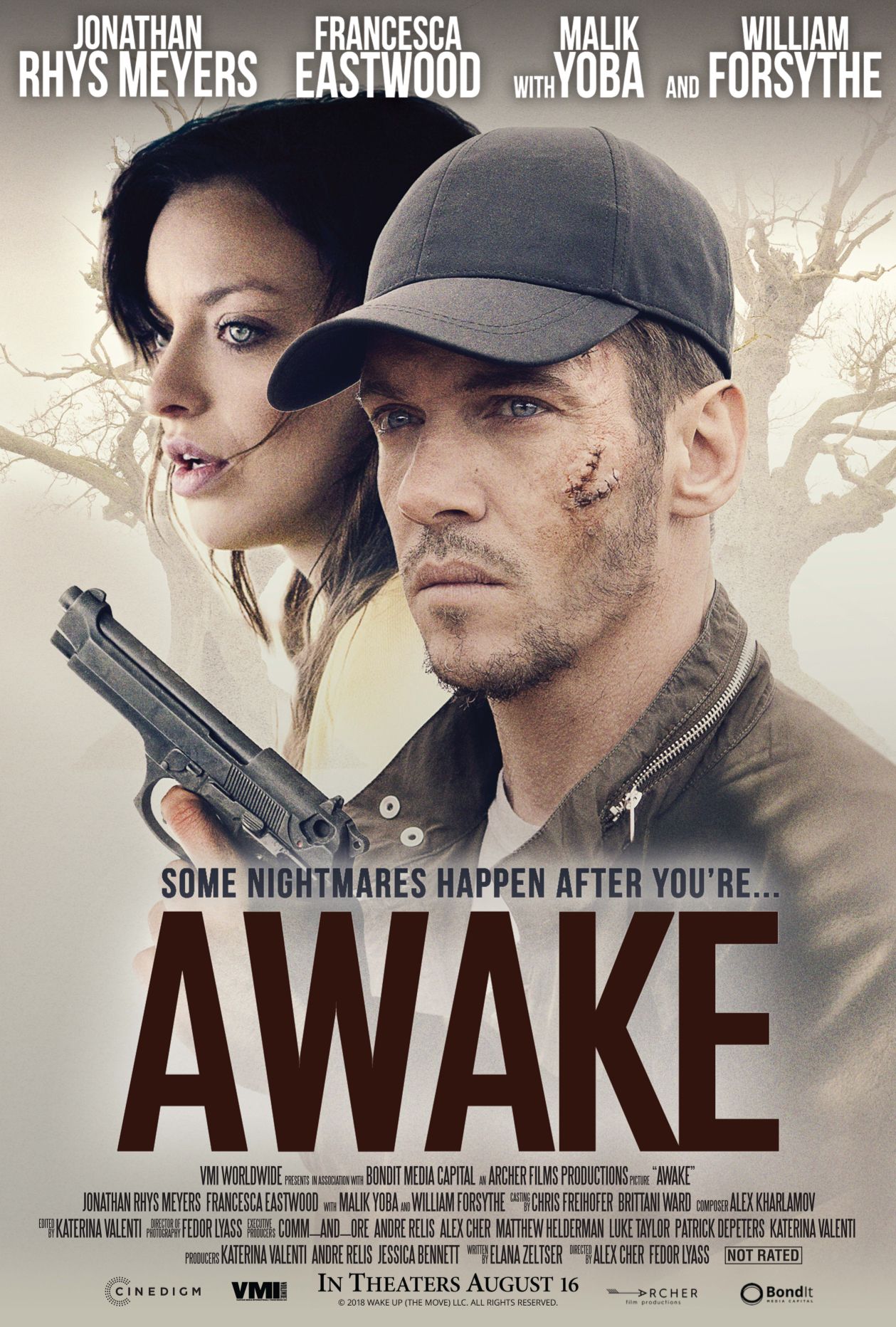 Awake movie poster 2019