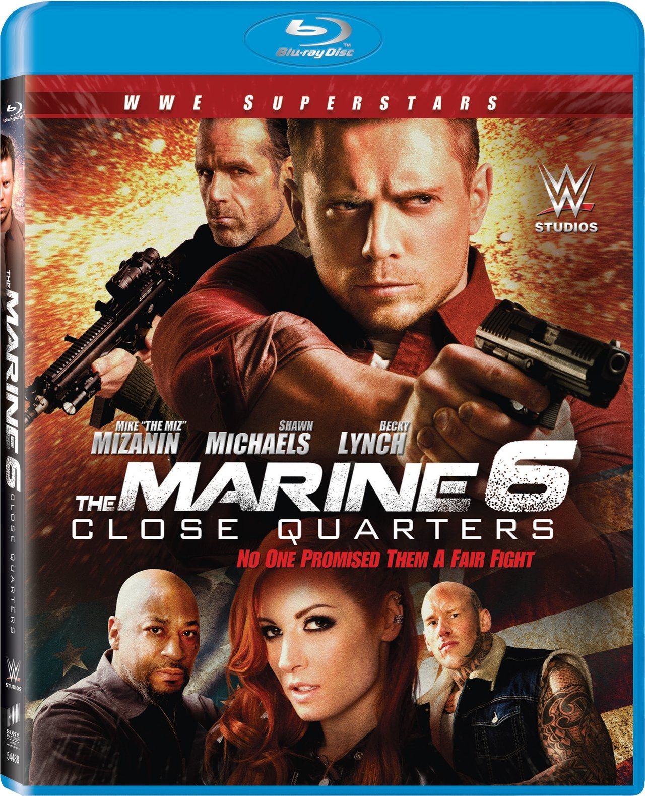 The Marine 6 Blu-ray cover art