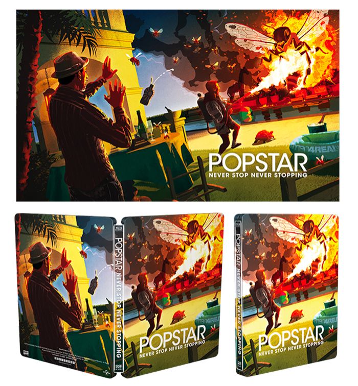 Popstar: Never Stop Never Stopping Steelbook Limited Edition Lithograph