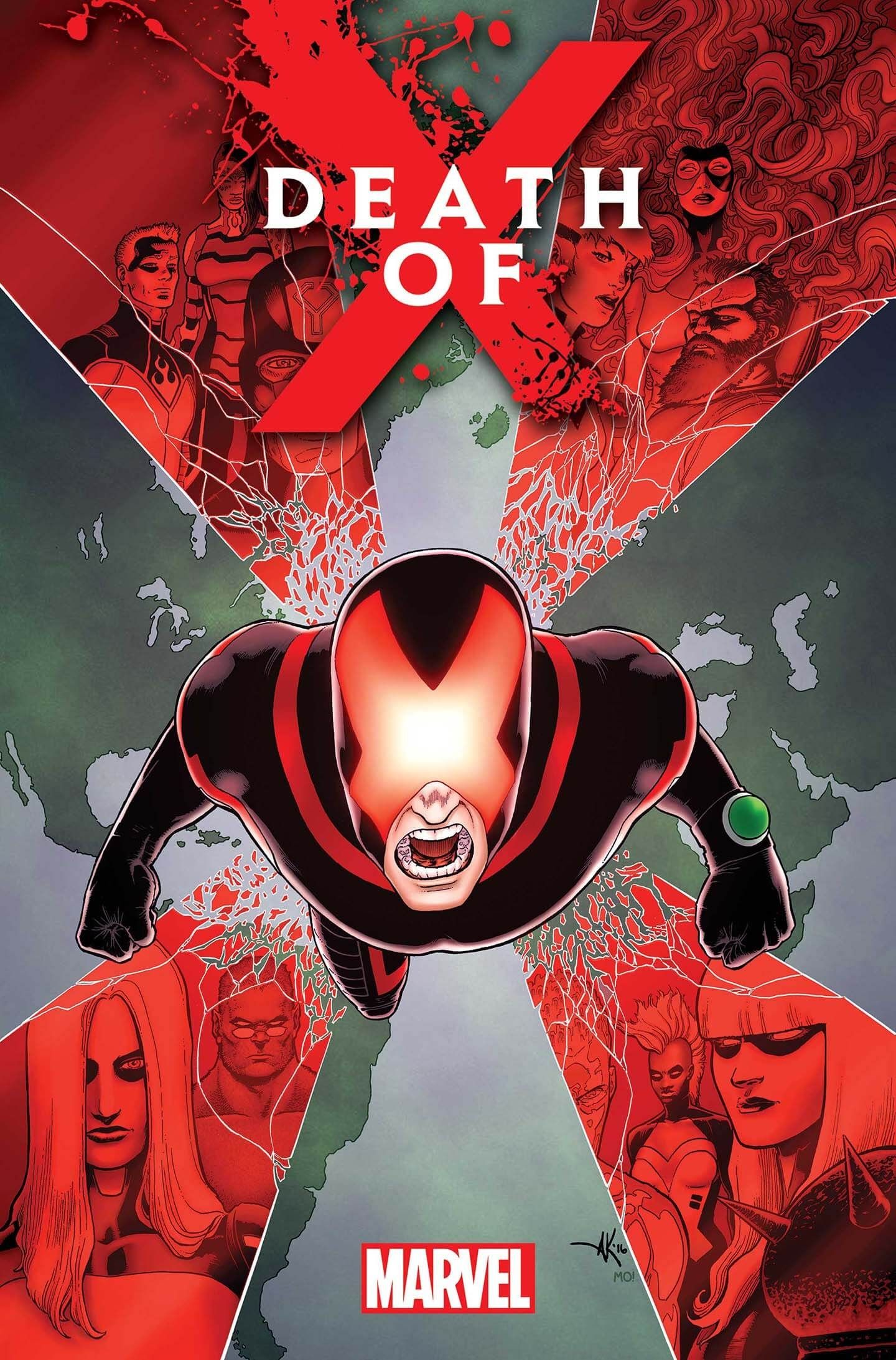 Death of X-men Comic Book