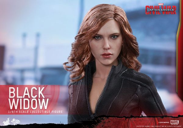 Captain America Civil War Black Widow Hot Toys Figure 1
