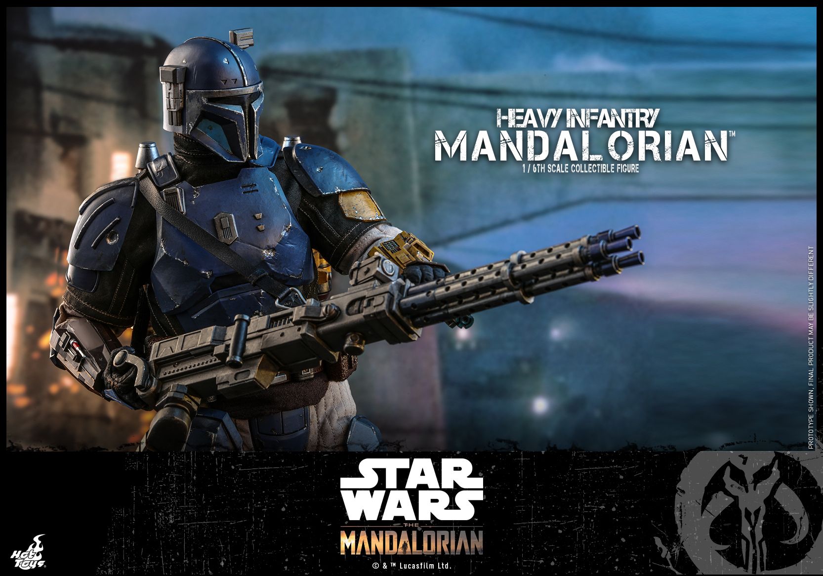 The Mandalorian Heavy Infantry Hot Toys #3