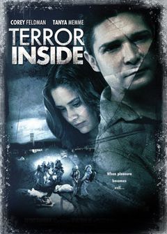 Terror Inside is available wherever DVDs are sold{23} isn't the standout here, though. That dubious distinction goes to Joe Abby, a tree trunk of a man with a blaring, obnoxious delivery style and a shoehorned persona. He's astringent and unlikable from the get go, but he starts to grow on you like a mean fungus. His character is unnecessary. And bug-eyed. Almost a blight. But the set-up hinges on his work as a core driller. And he's kept around because he is quite entertaining in a God, this is
