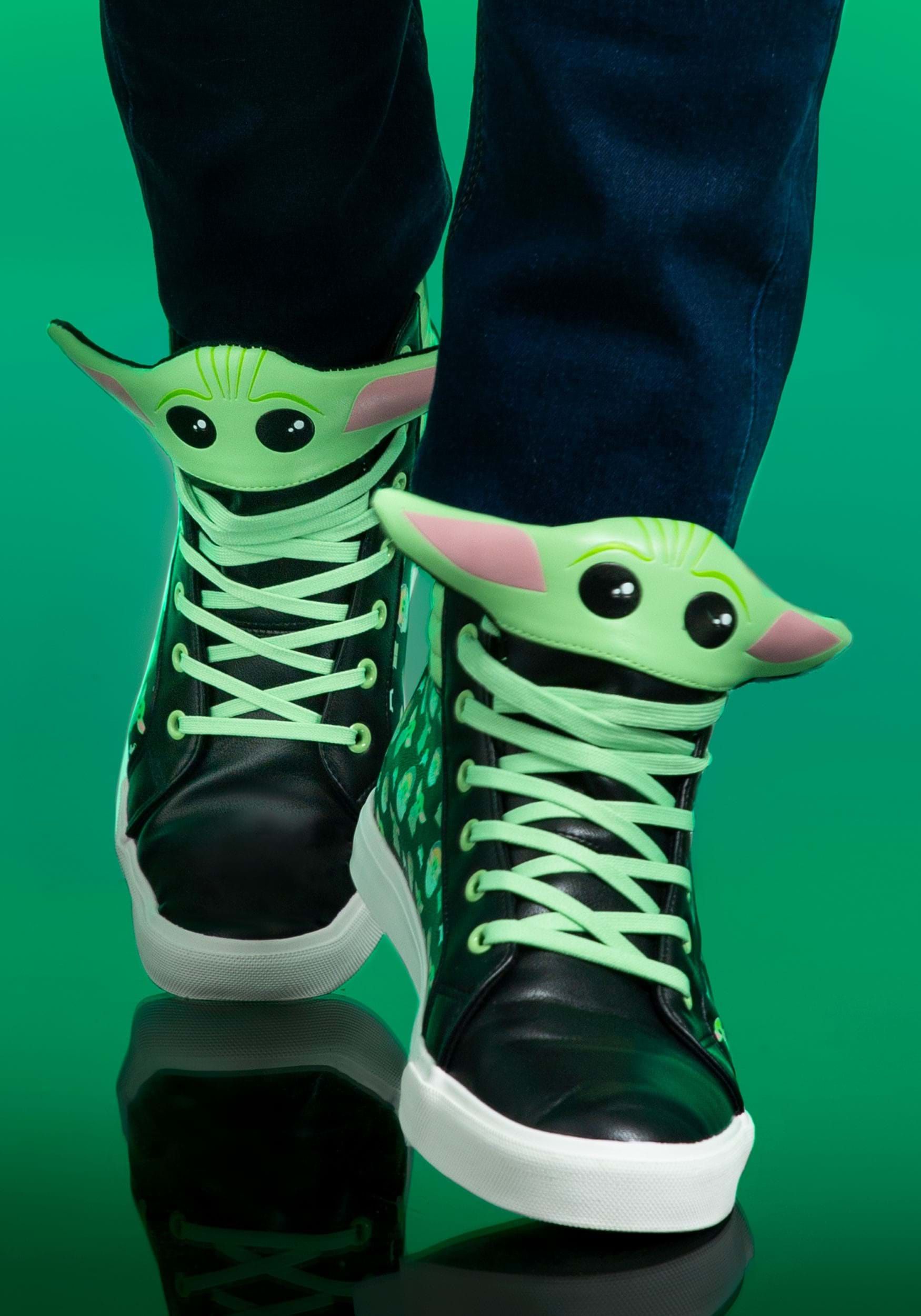 These New Baby Yoda Shoes Will Bring the Power of the Force to Your Feet