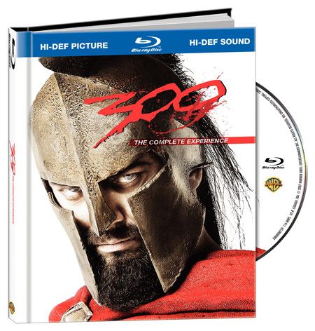 300: The Complete Experience Blu-Ray Back