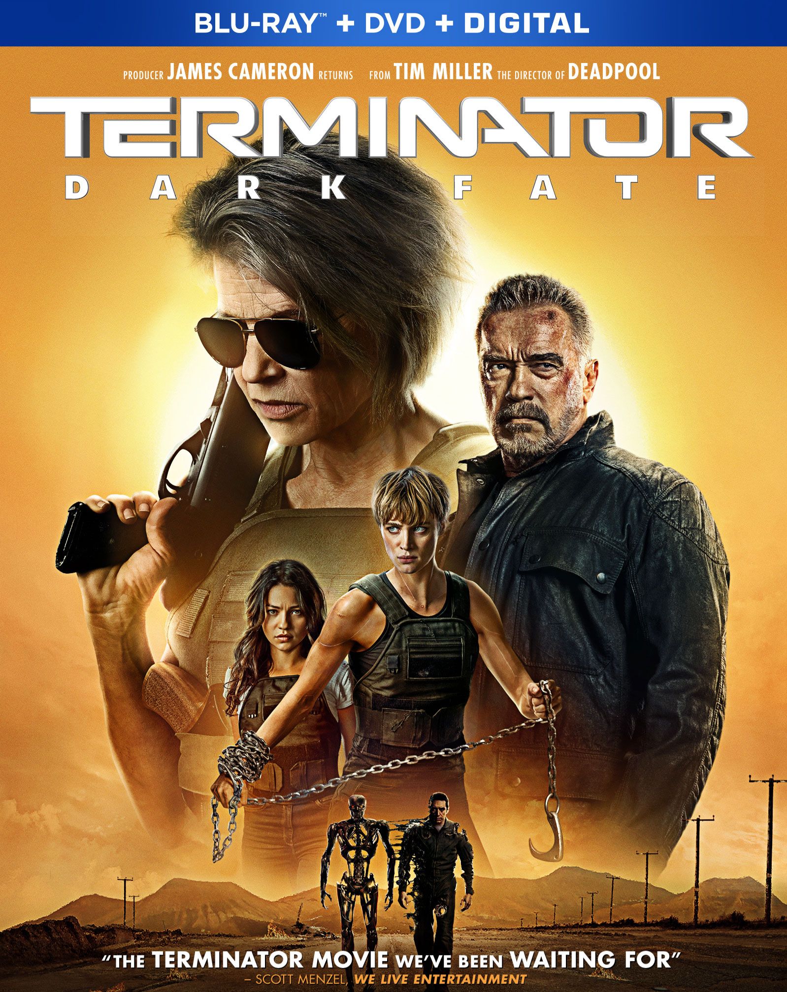 Terminator Dark Fate Blu-ray art