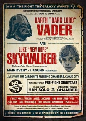 Star Wars Boxing-Style Poster #2