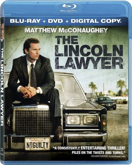 The Lincoln Lawyer Blu-ray artwork