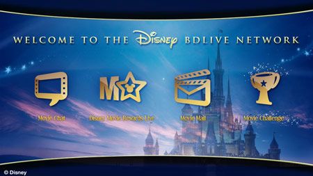 Disney's New BD Live Features