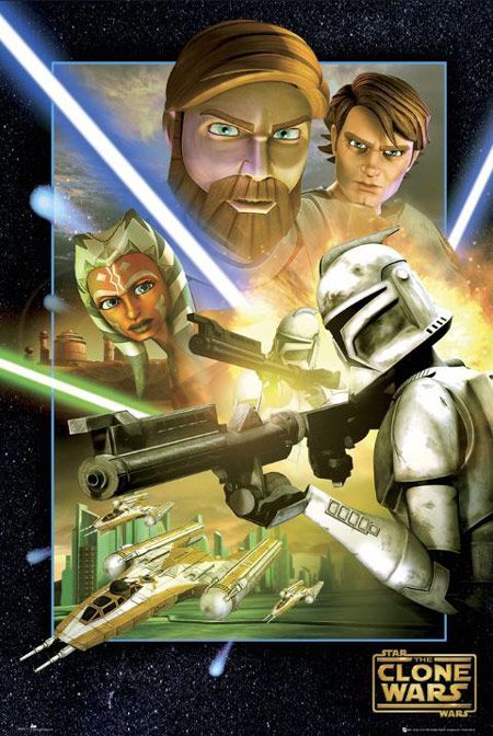 star wars Clone Wars Poster