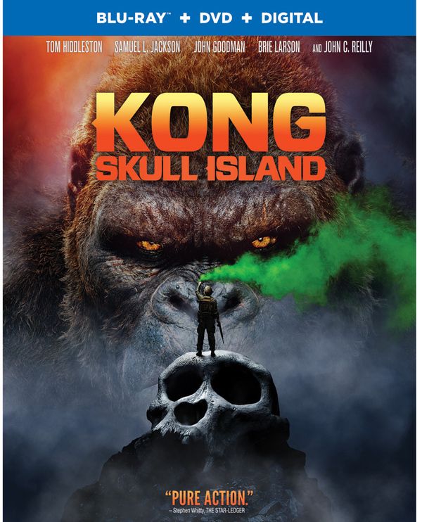 Kong: Skull Island Blu-ray Artwork