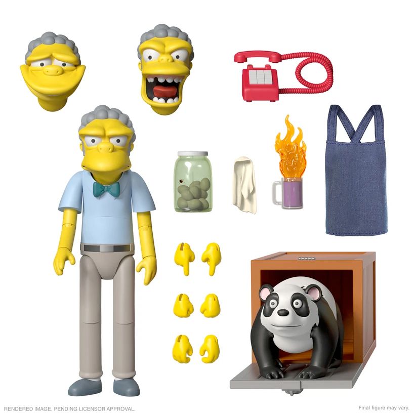 The Simpsons Ultimate Figures Are Coming from Super7