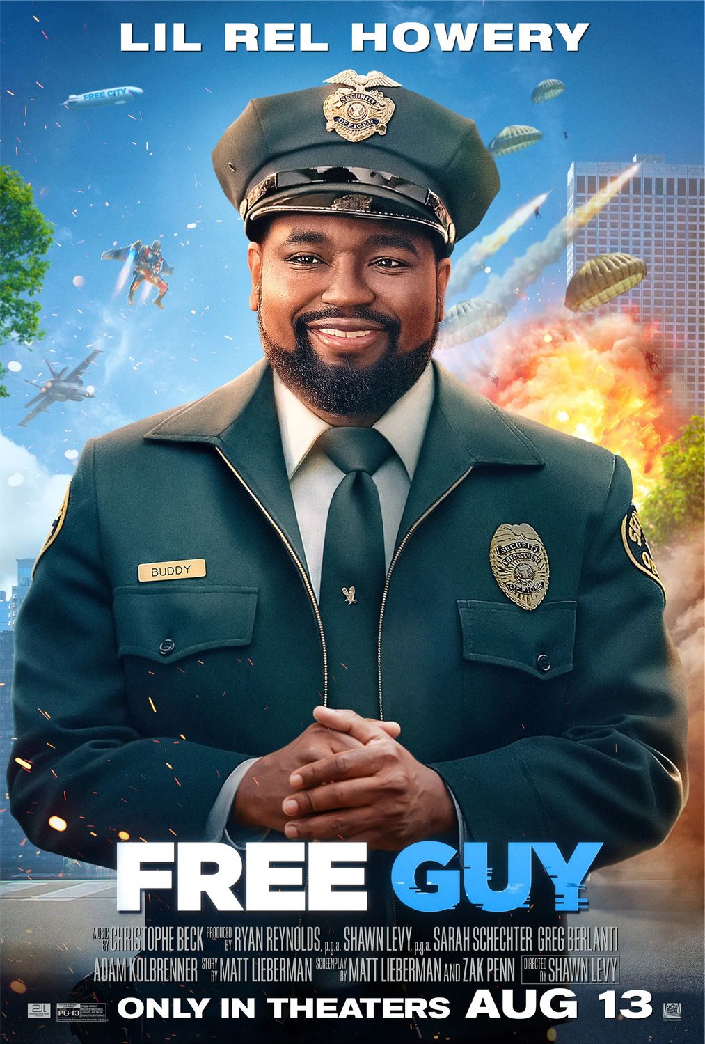 Free Guy Character Poster #3