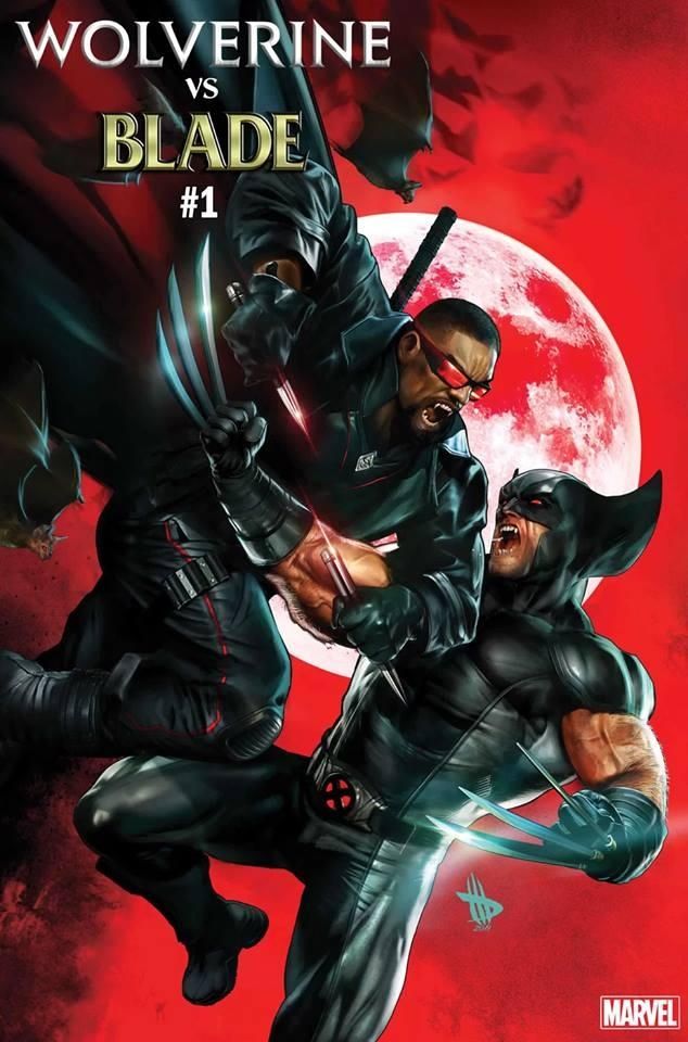 Wolverine Vs Blade comic cover