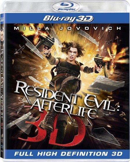 Resident Evil: Afterlife Blu-ray artwork