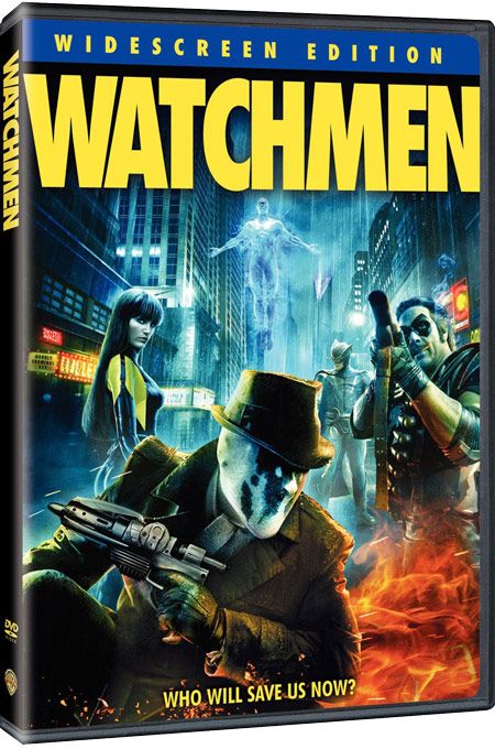 Watchmen DVD Blu-ray Cover Art #1