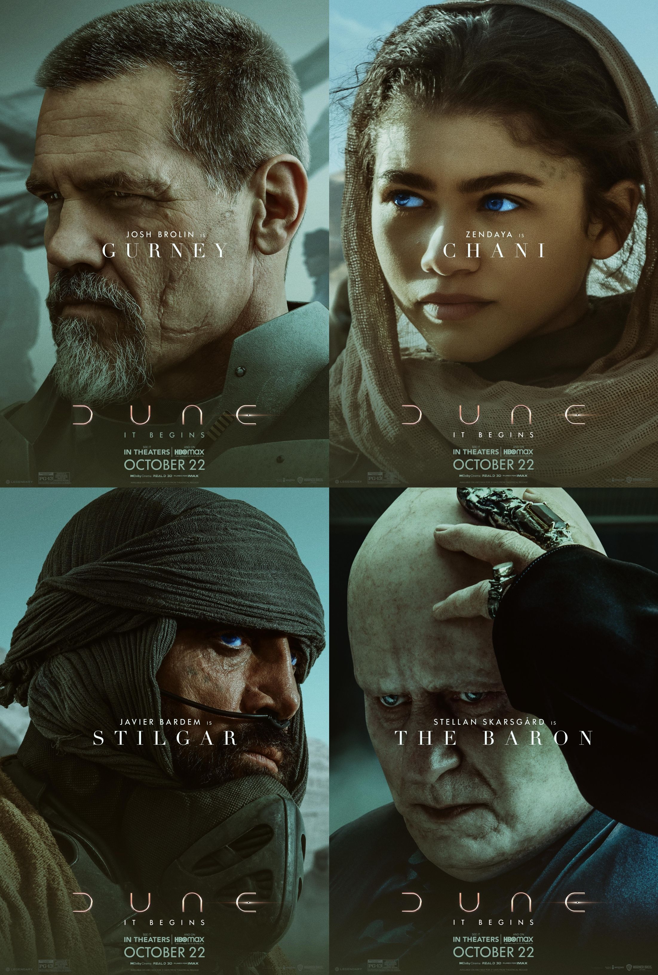 Dune character posters #2