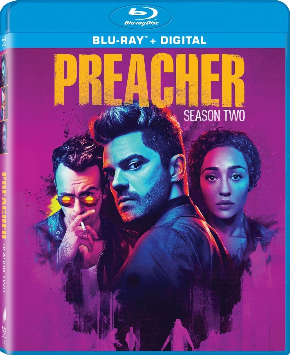 Preacher season 2 blu-ray cover art