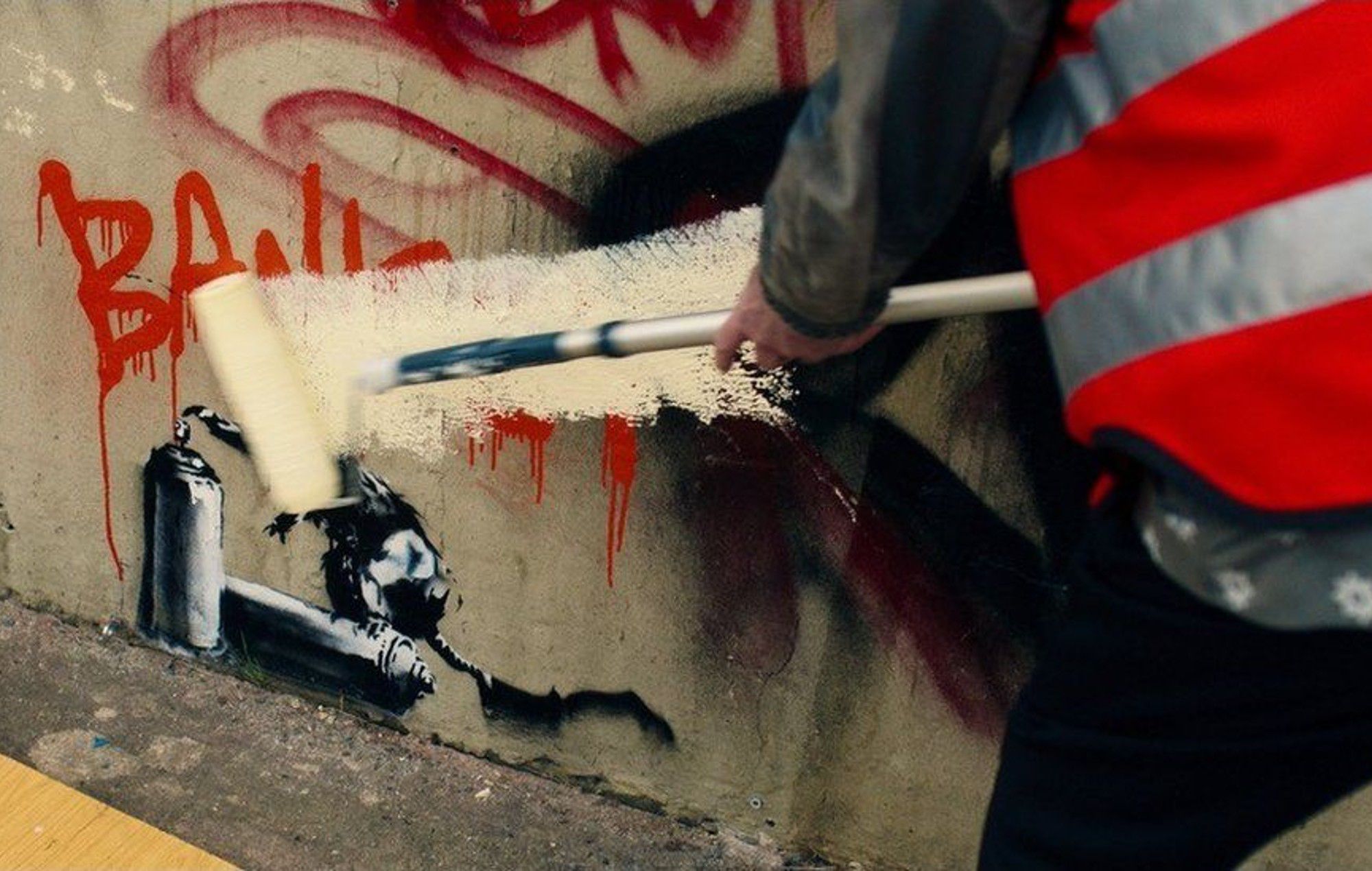 The Outlaws Banksy Artwork