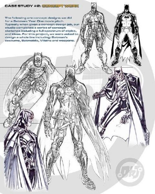 Batman Year One Concept Art 6