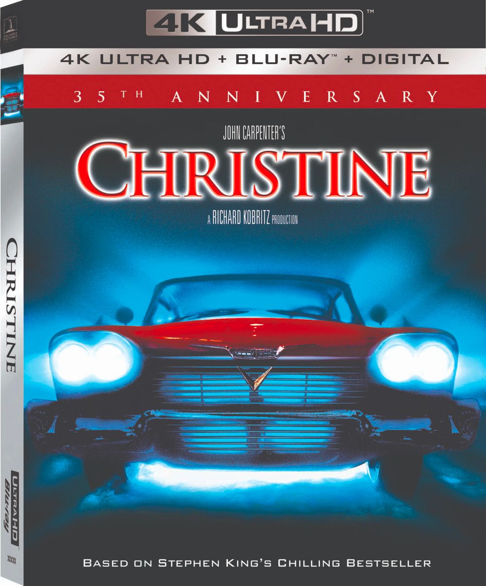 Christine 4K Ultra HD Blu-ray Cover Art