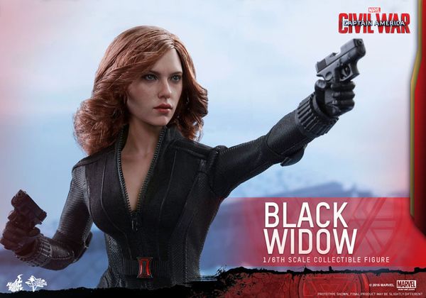 Captain America Civil War Black Widow Hot Toys Figure 3