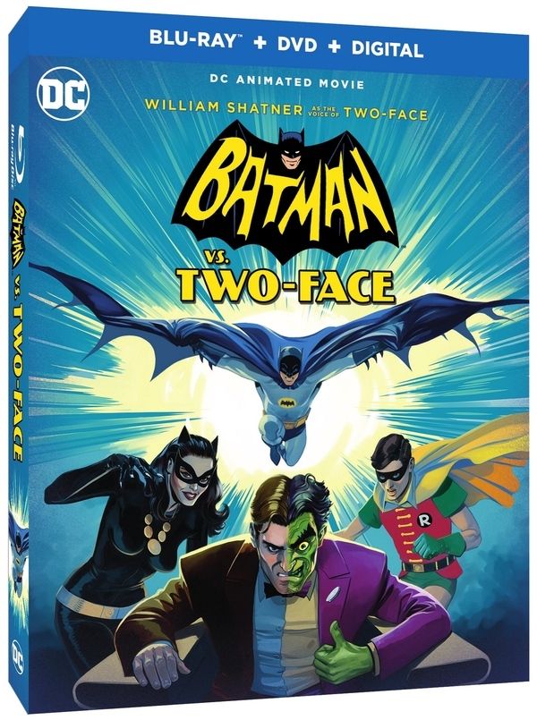 Batman vs. Two-Face Blu-ray Artwork