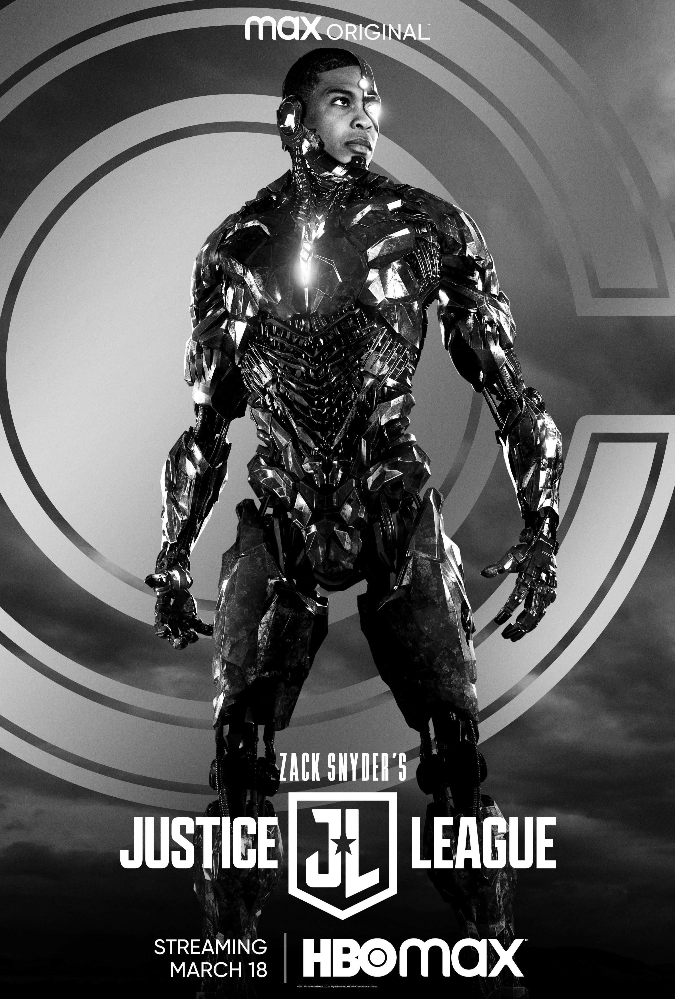 Cyborg Justice League Snyder Cut Poster