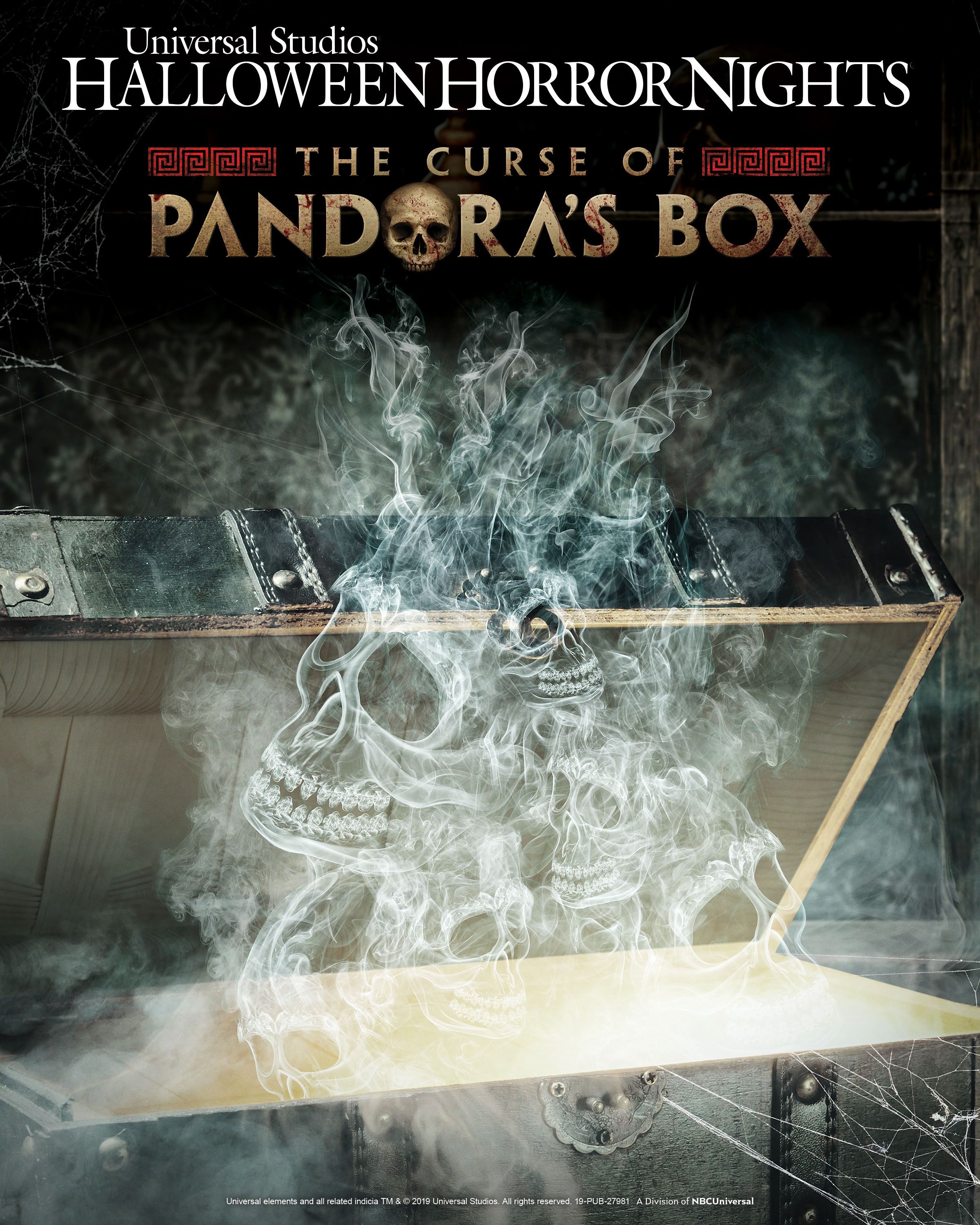 The Curse of Pandora's Box Halloween Horror Nights 2019