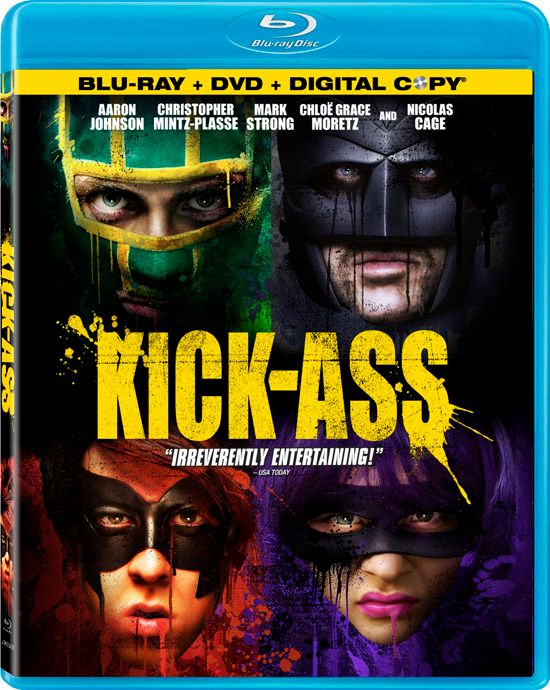 Kick-Ass Blu-ray artwork