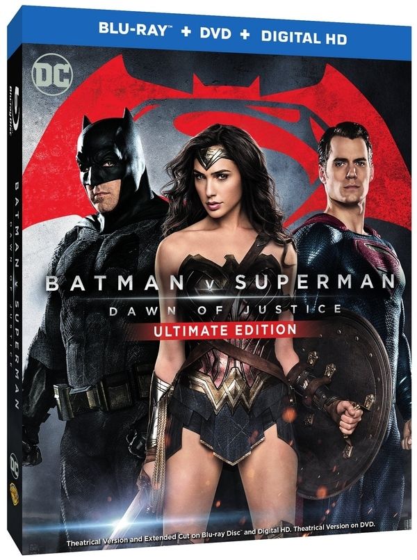Batman v Superman: Dawn of Justice Ultimate Edition Blu-ray