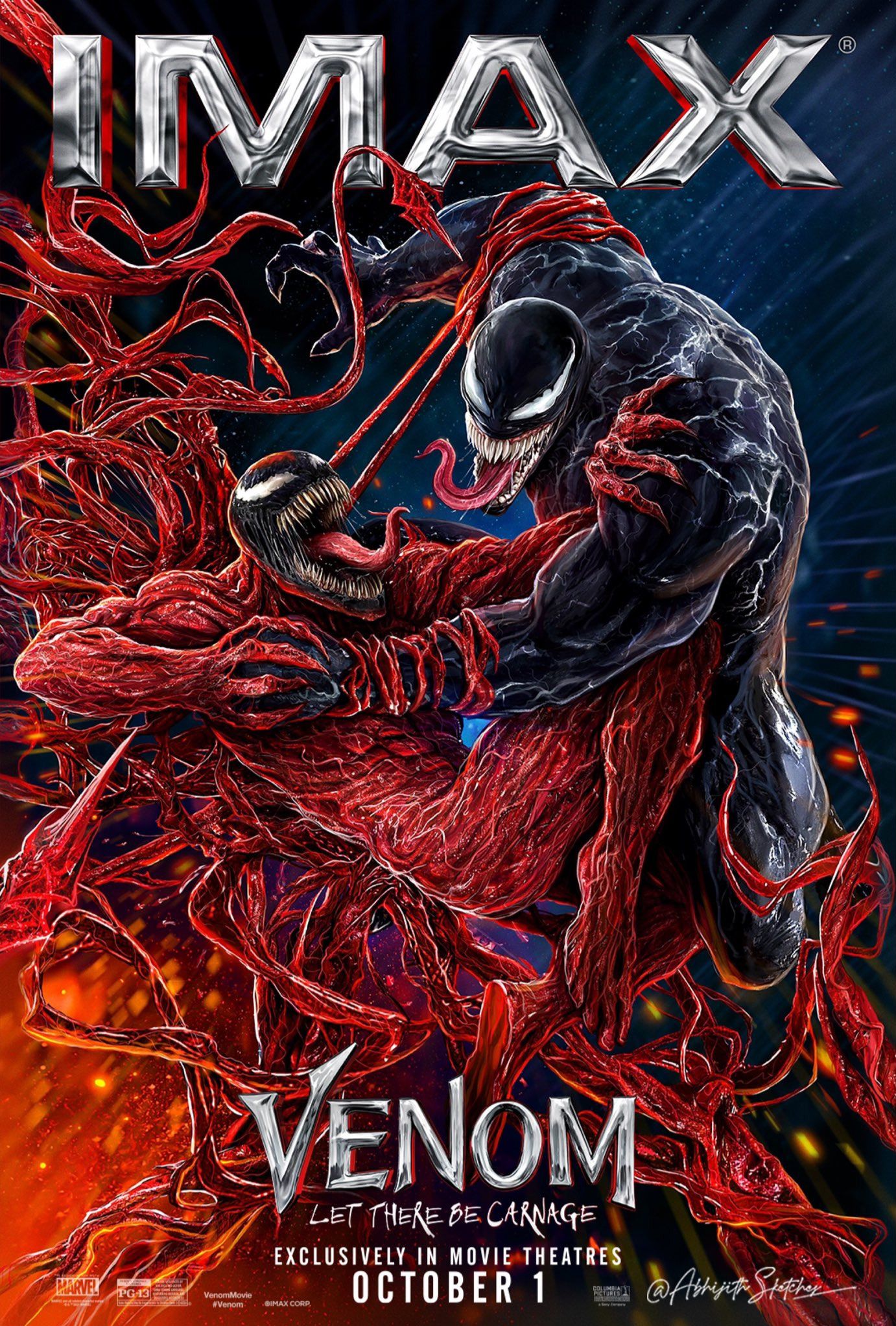 Venom: Let There Be Carnage Imax Poster