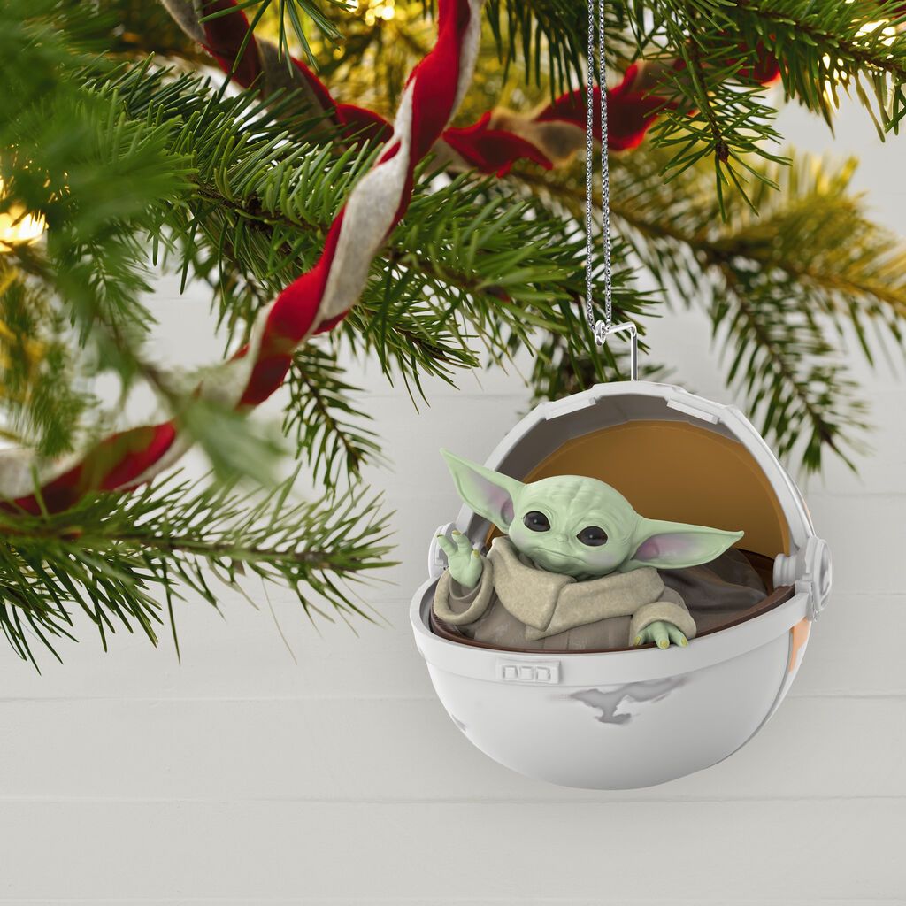 Baby Yoda Christmas Ornament #2