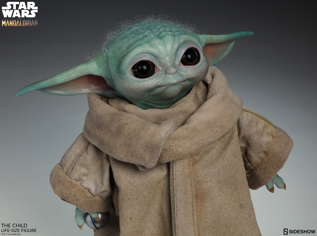 Baby Yoda Life-Size figure Sideshow Collectibles 7