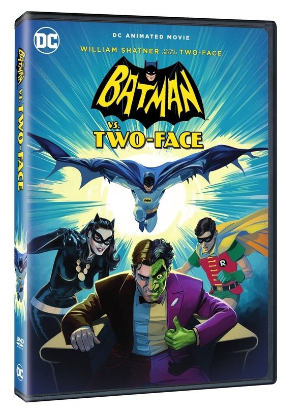 Batman vs. Two-Face DVD Artwork