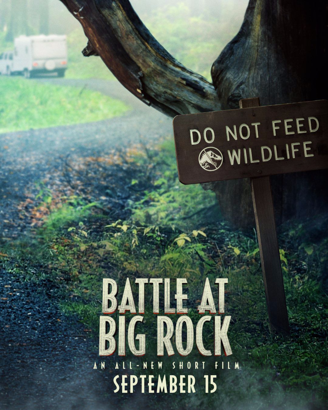 Battle at Big Rock a Jurassic World Short Film poster