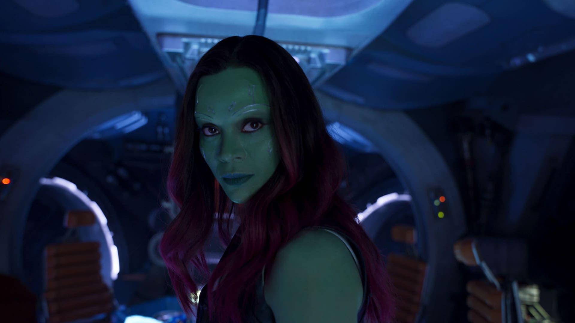 Zoe Saldona as Gamora