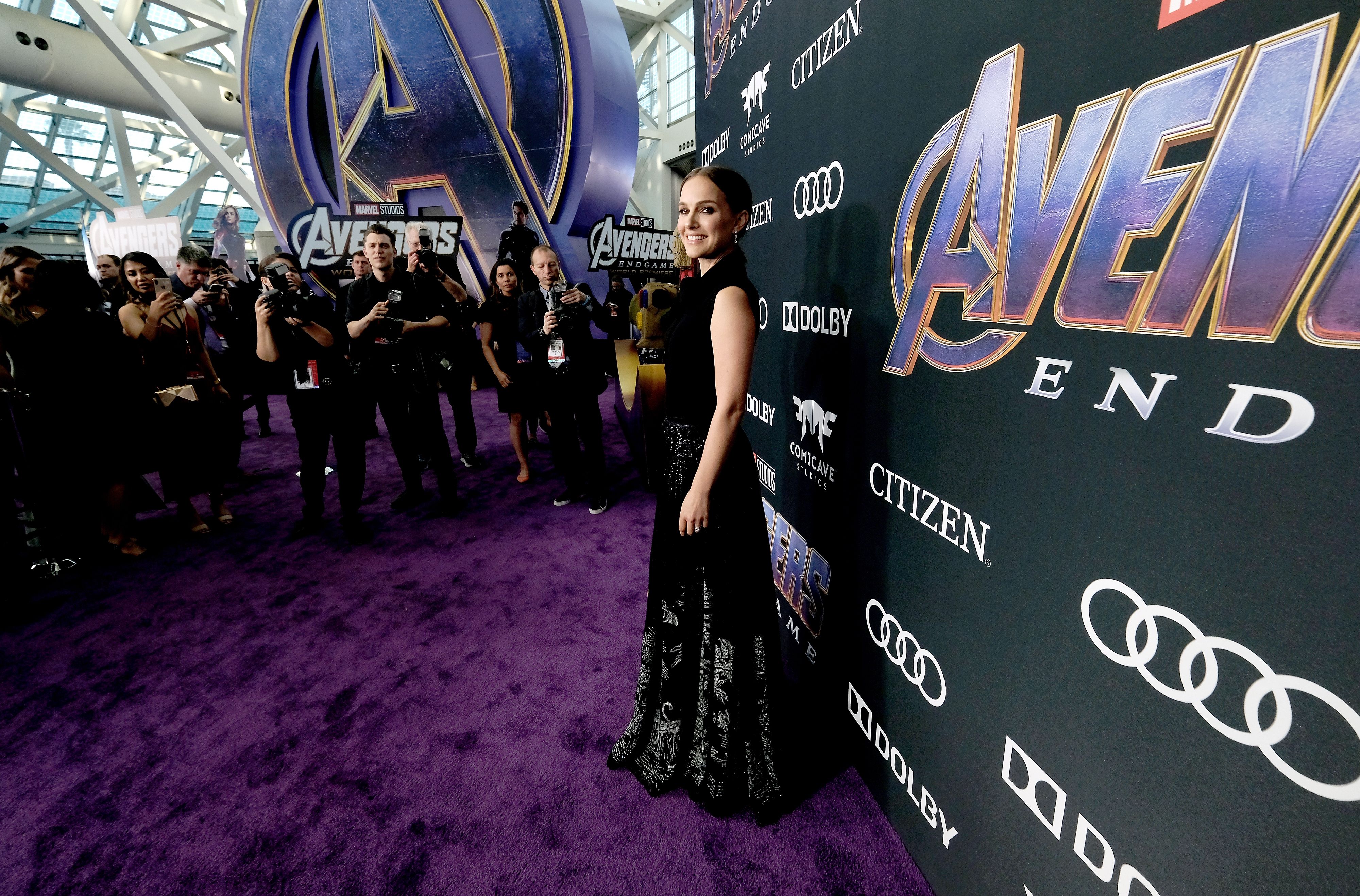 Avengers Endgame Premiere Natalie Portman #2