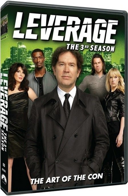 Leverage: The 3rd Season DVD artwork