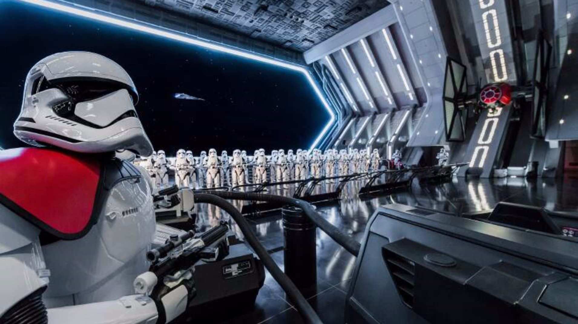 Rise of the Resistance art Star Wars Galaxy's Edge art